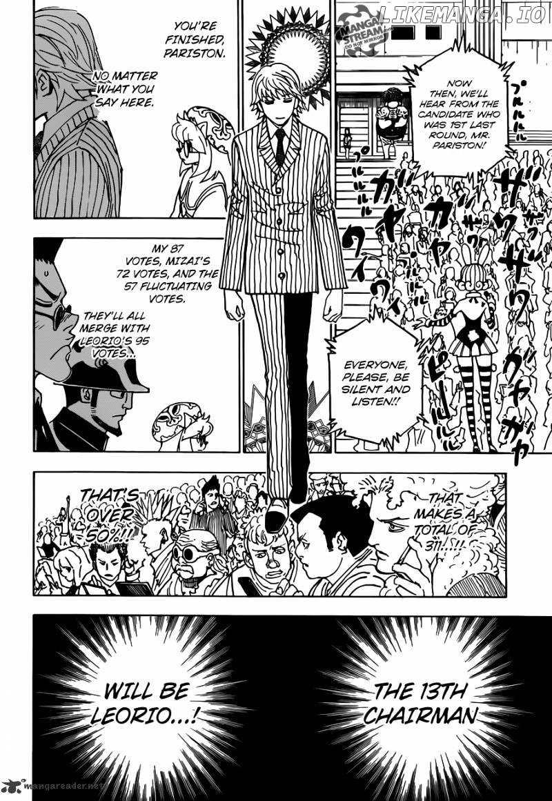 Hunter x Hunter, Chapter 332 image 16